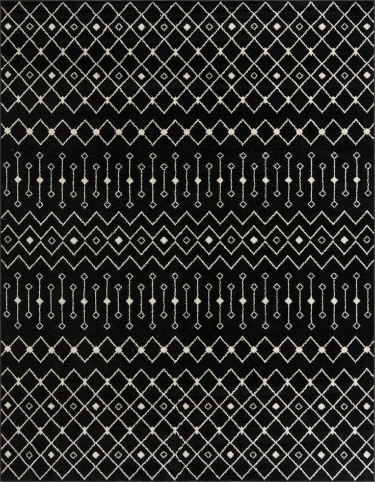 Detail image of 10' 8 x 14' Moroccan Trellis Rug