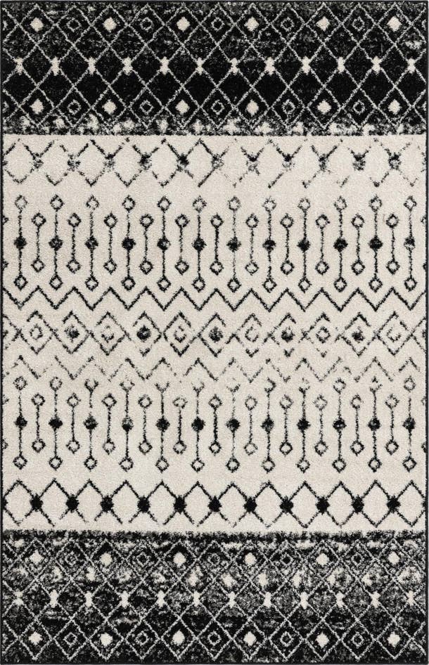 Detailansicht von 160cm x 245cm Moroccan Trellis Teppich