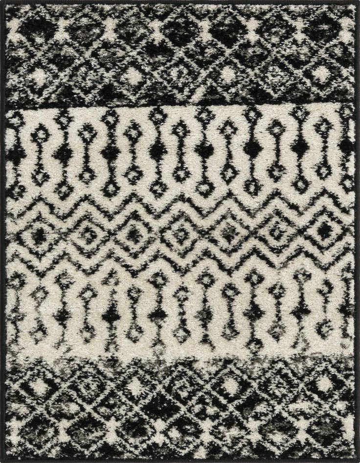 Detail image of 2' x 3' Moroccan Trellis Rug