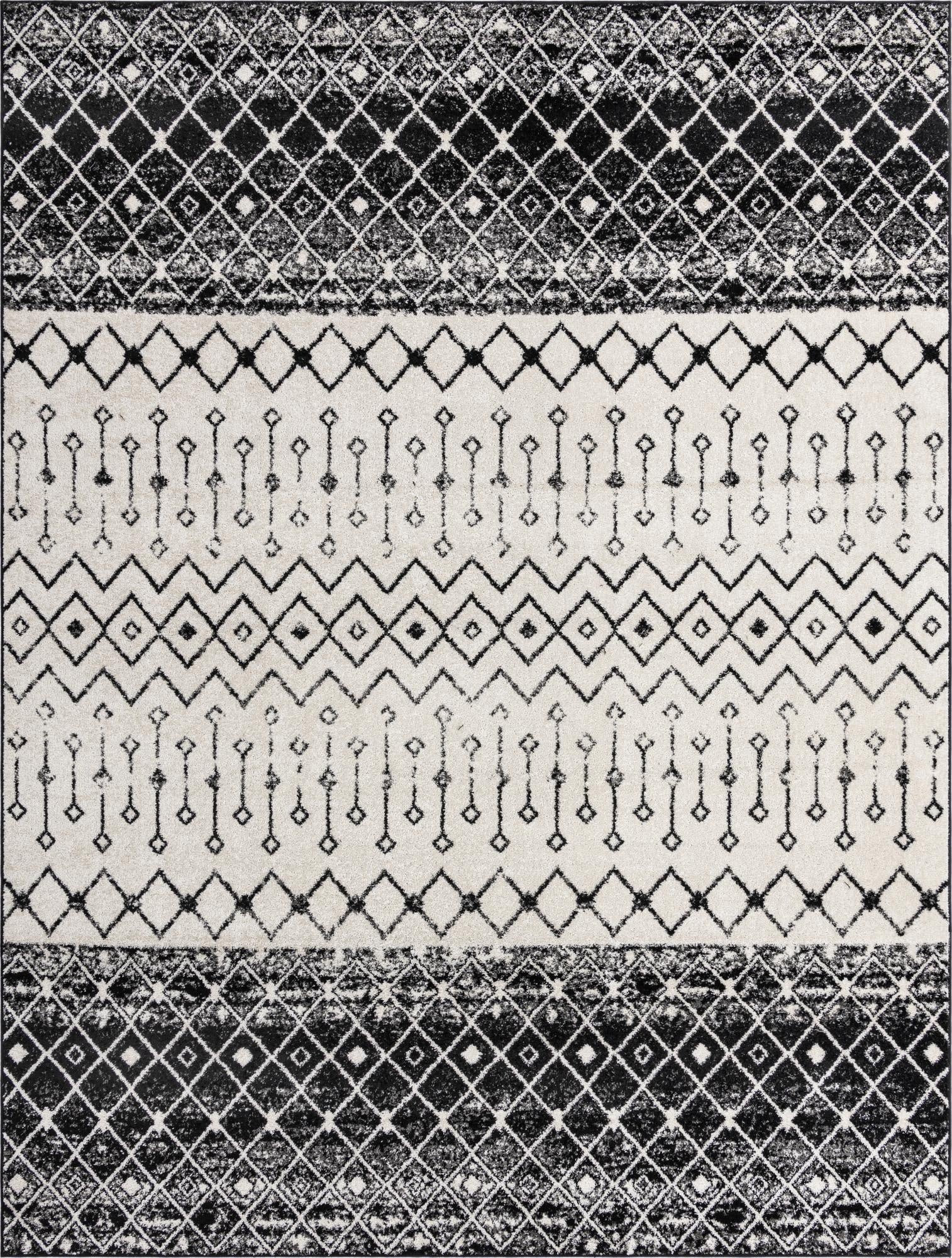 10' x 13' Moroccan Trellis Rug