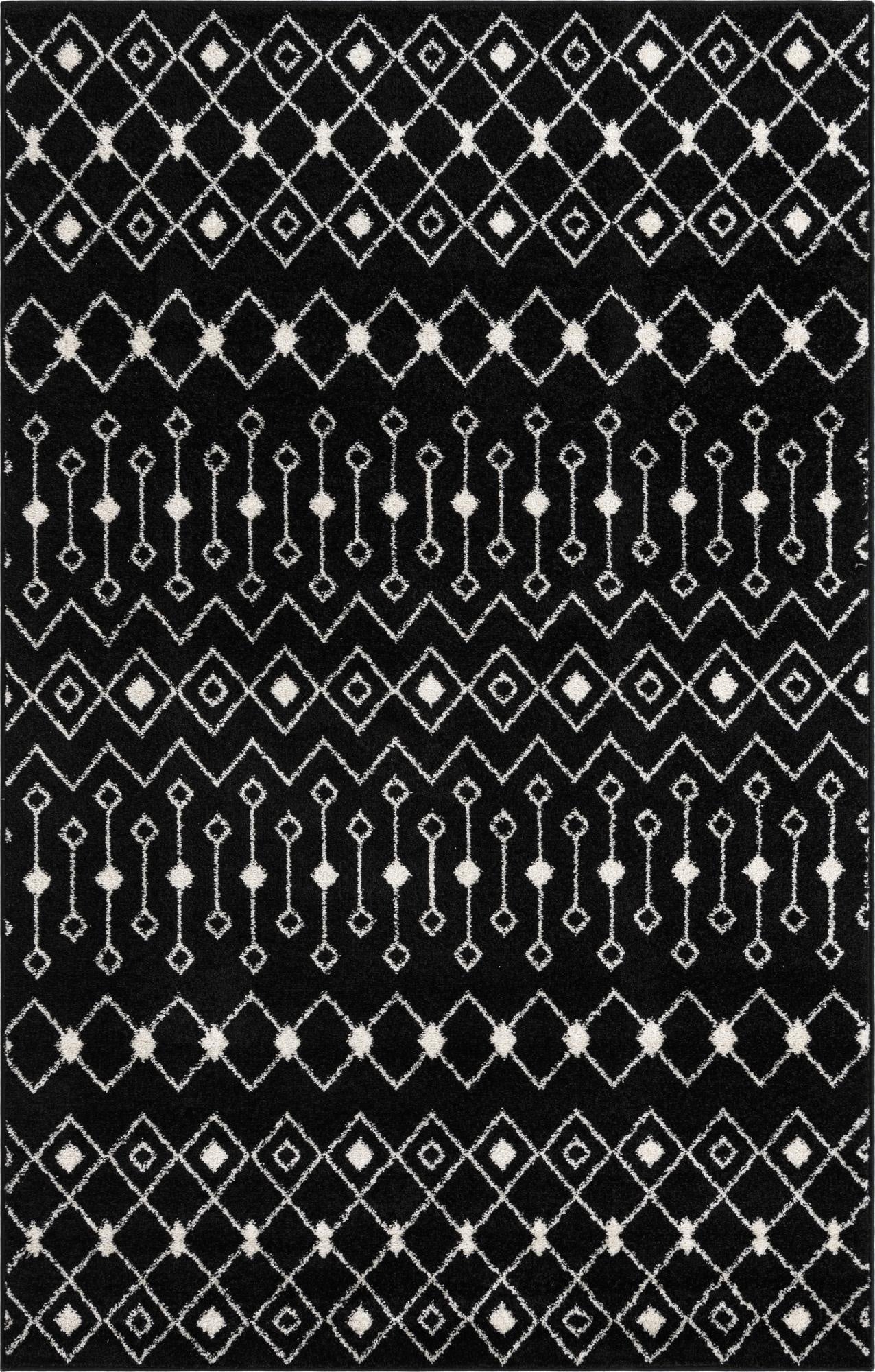 Primary image 5' 3 x 8' Moroccan Trellis Rug