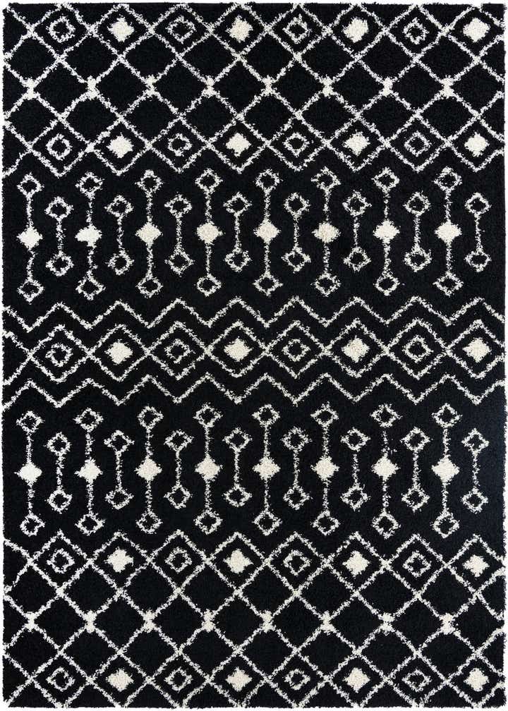 10' x 13' Moroccan Trellis Shag Rug