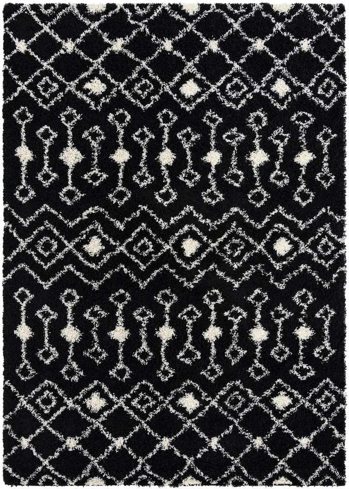 7' 10 x 10' Moroccan Trellis Shag Rug