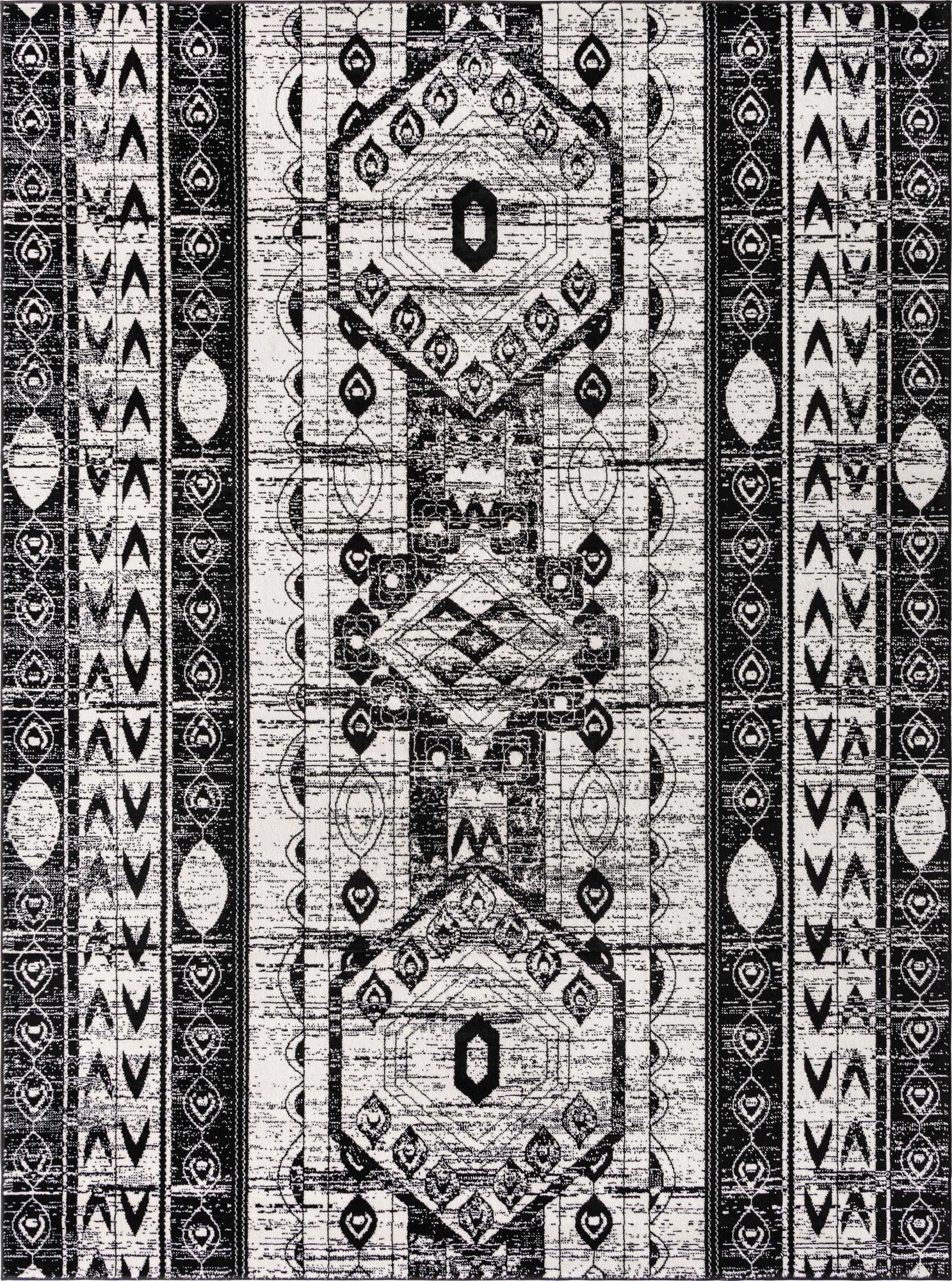 Rug Black and White Swatch link