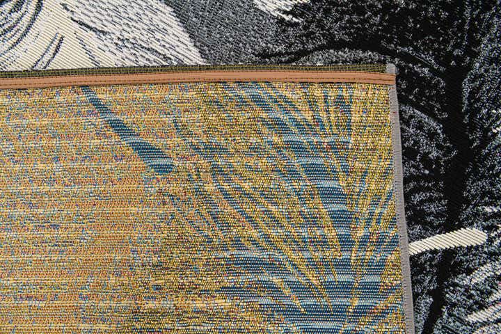 5' 2 x 7' 8 Easy-Clean Botanical Indoor / Outdoor Rug