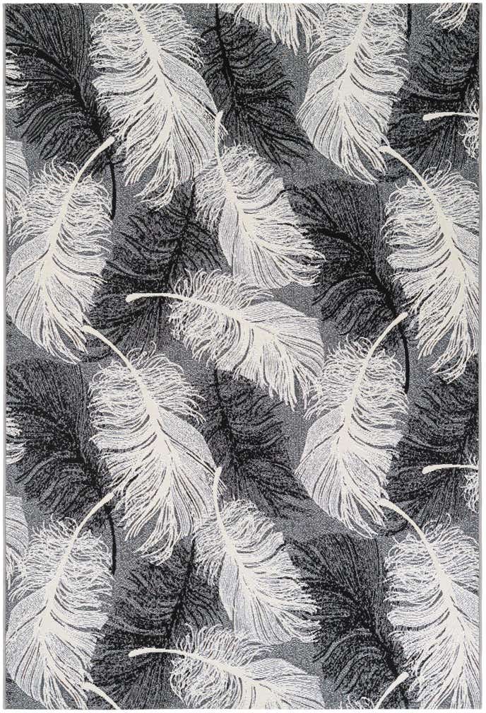 5' 2 x 7' 8 Easy-Clean Botanical Indoor / Outdoor Rug