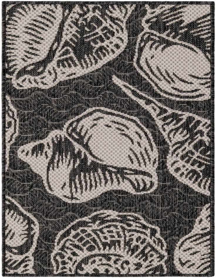 Detail image of 2' x 3' Easy-Clean Coastal Indoor / Outdoor Rug