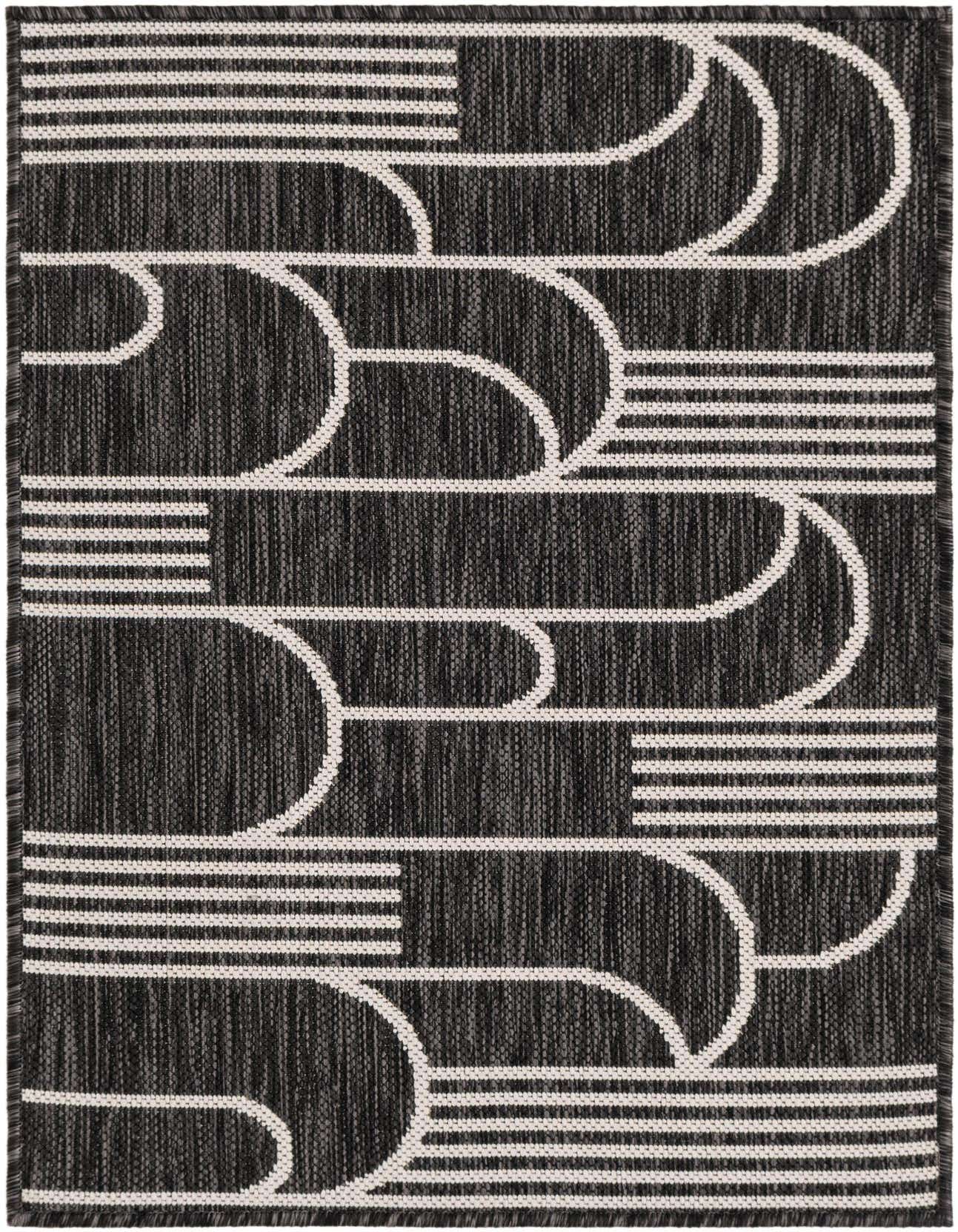2' x 3' Easy-Clean Modern Indoor / Outdoor Rug