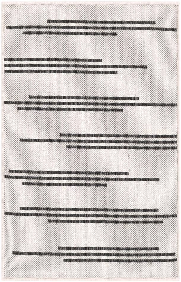 Detail image of 2' x 3' Easy-Clean Modern Indoor / Outdoor Rug