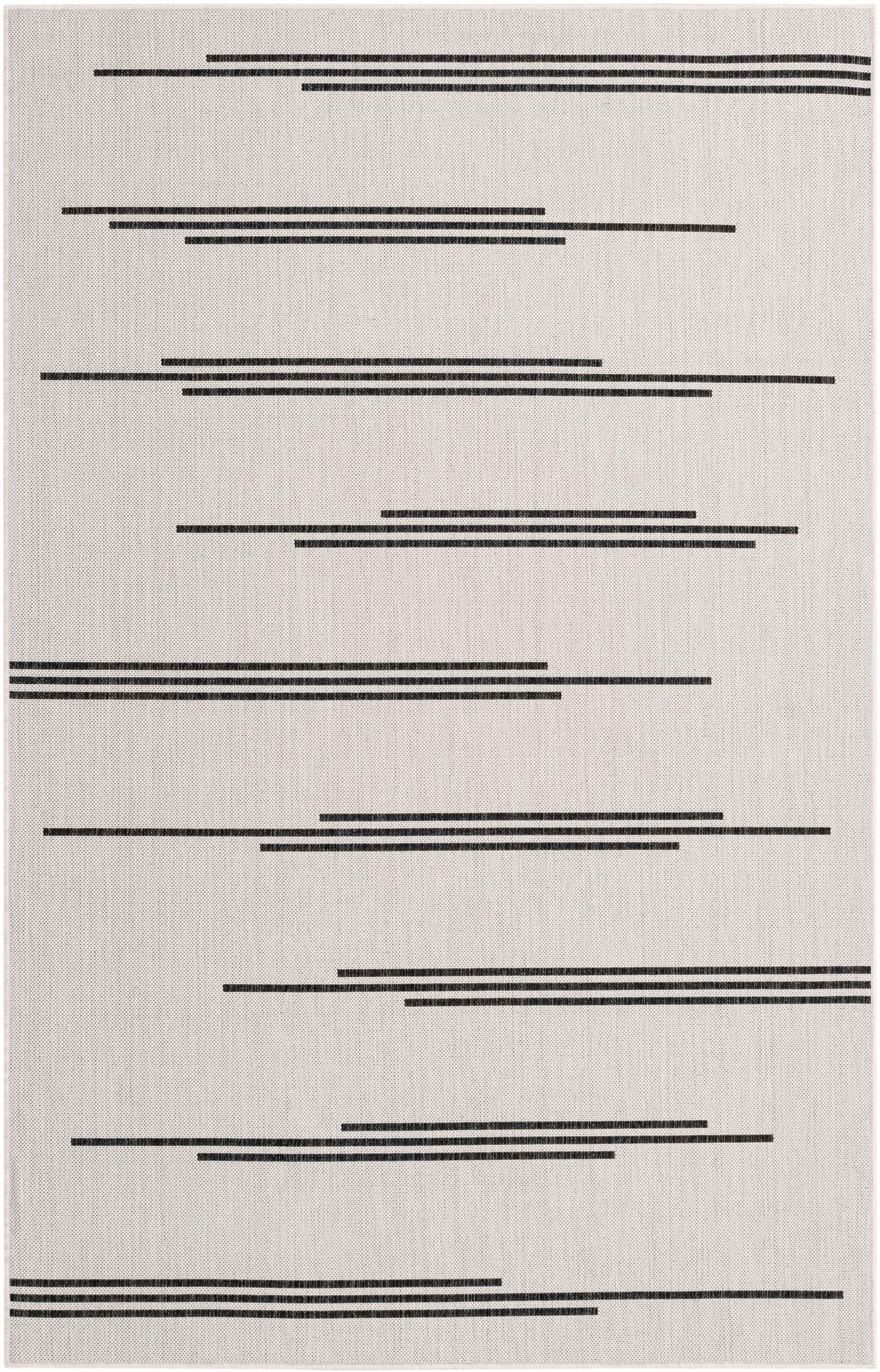 5' 3 x 8' Easy-Clean Modern Indoor / Outdoor Rug