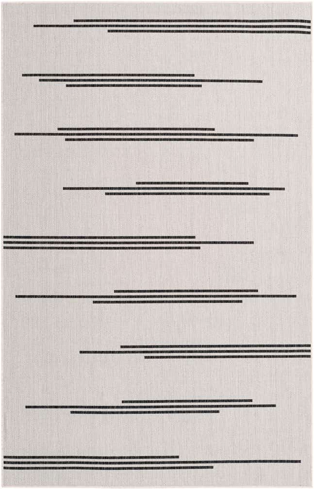 5' 3 x 8' Easy-Clean Modern Indoor / Outdoor Rug
