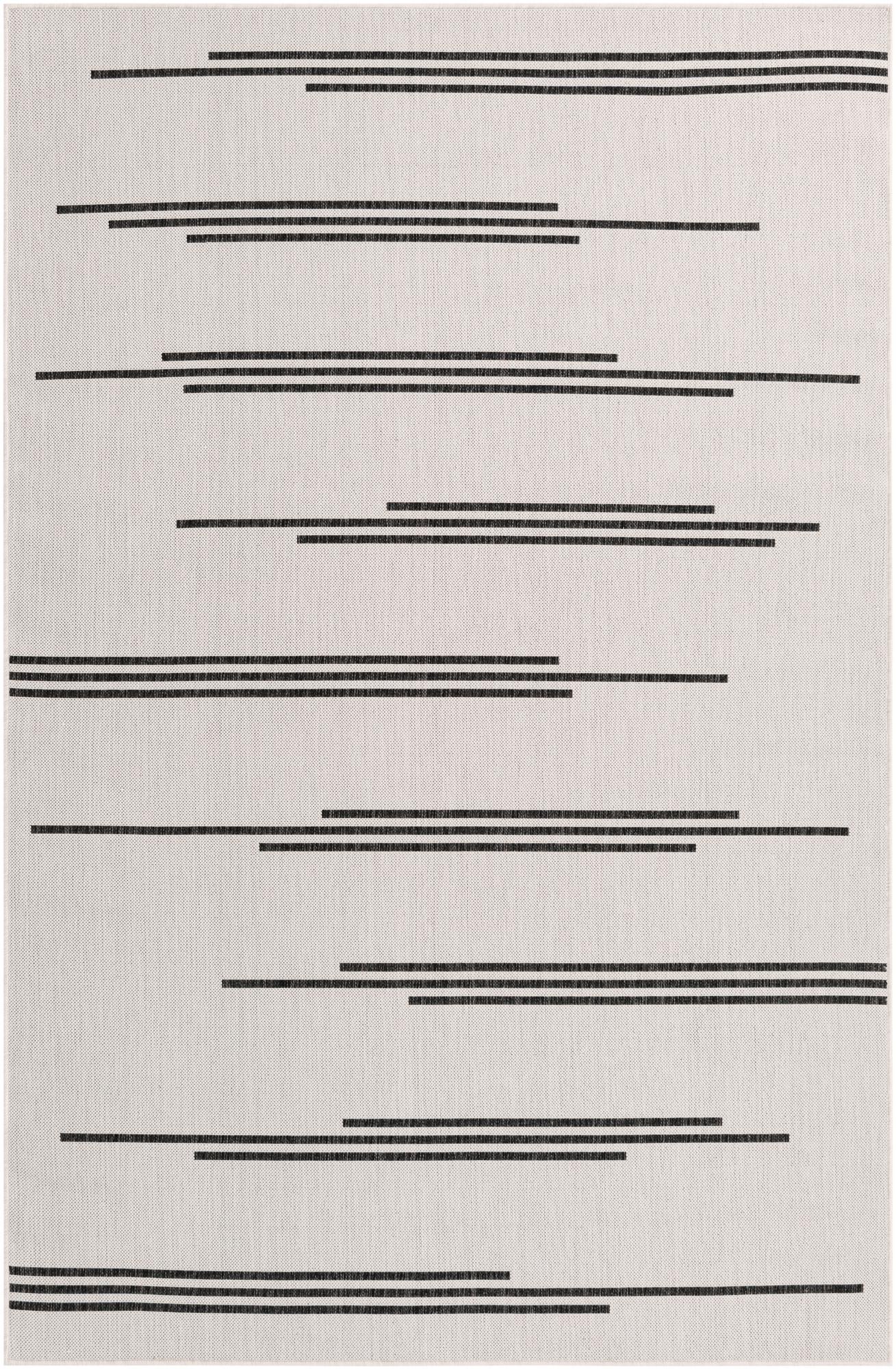 6' x 9' Easy-Clean Modern Indoor / Outdoor Rug
