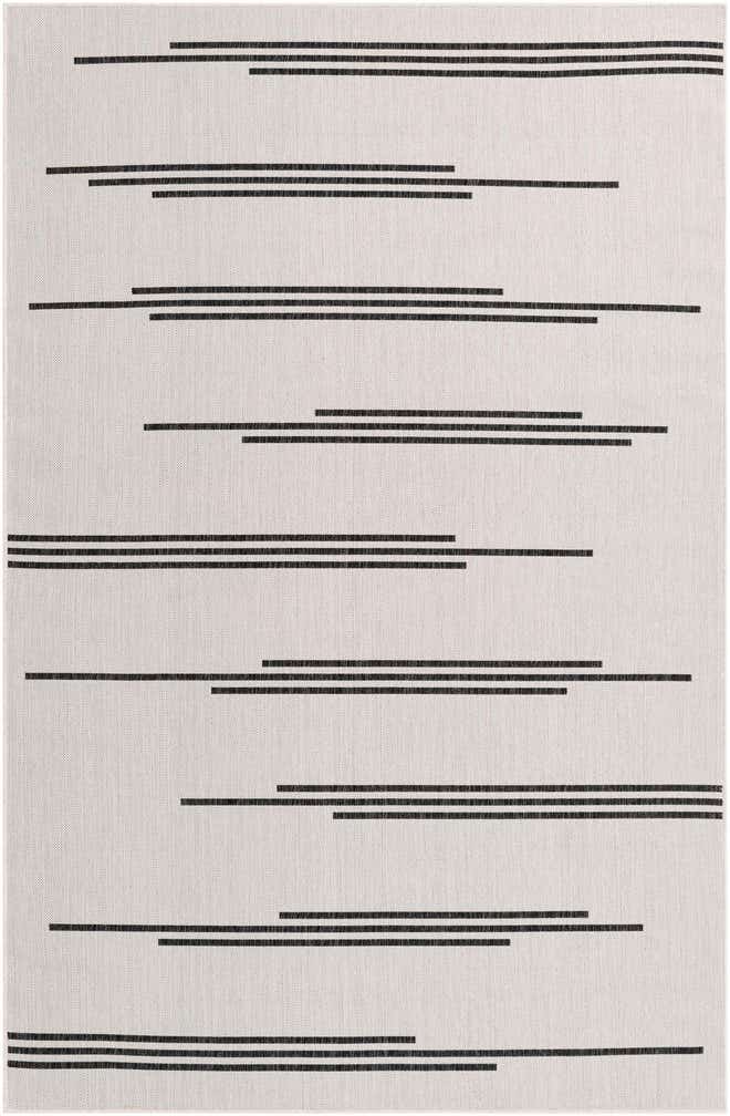 6' x 9' Easy-Clean Modern Indoor / Outdoor Rug