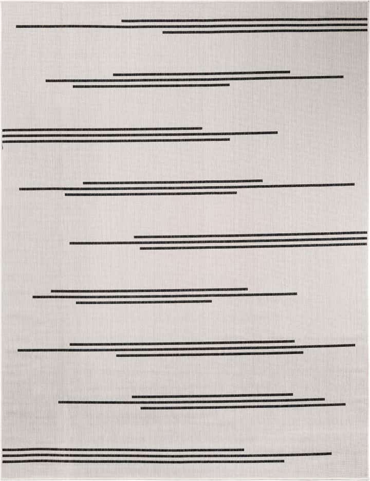 7' 10 x 10' Easy-Clean Modern Indoor / Outdoor Rug
