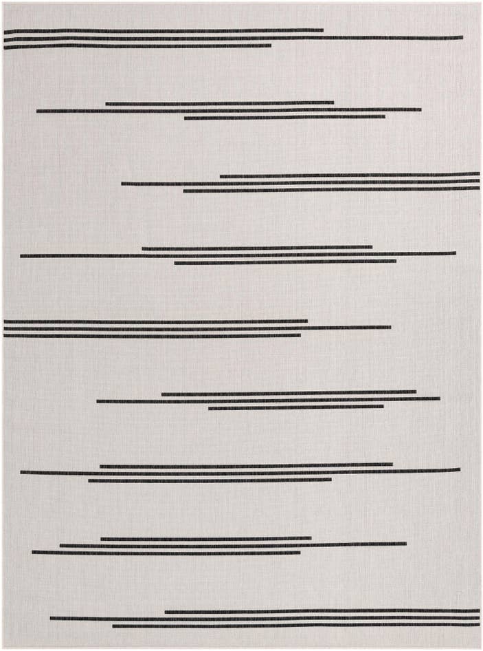 Detail image of 9' x 12' Easy-Clean Modern Indoor / Outdoor Rug