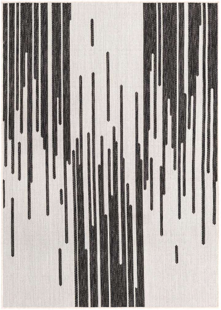 4' x 6' Easy-Clean Modern Indoor / Outdoor Rug