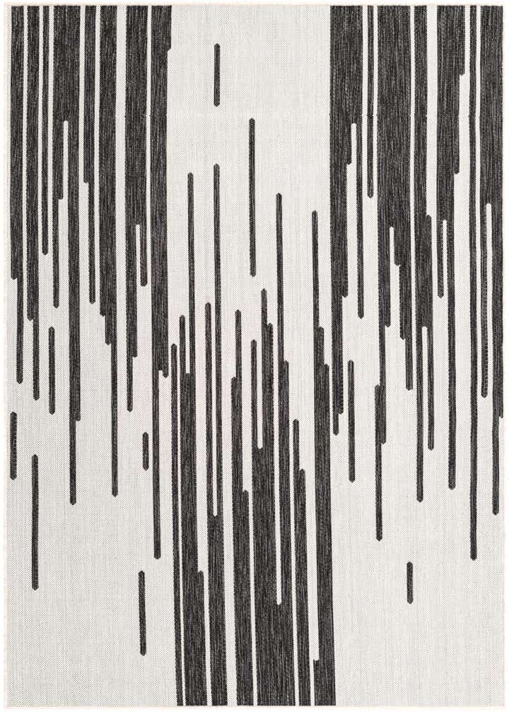 5' 3 x 8' Easy-Clean Modern Indoor / Outdoor Rug