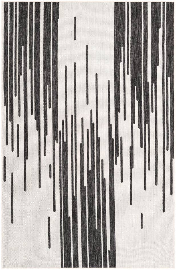 Detail image of 5' 3 x 8' Easy-Clean Modern Indoor / Outdoor Rug