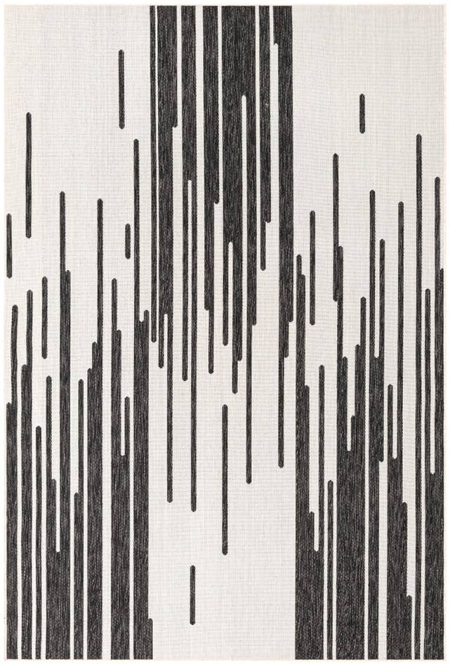 Detail image of 6' x 9' Easy-Clean Modern Indoor / Outdoor Rug