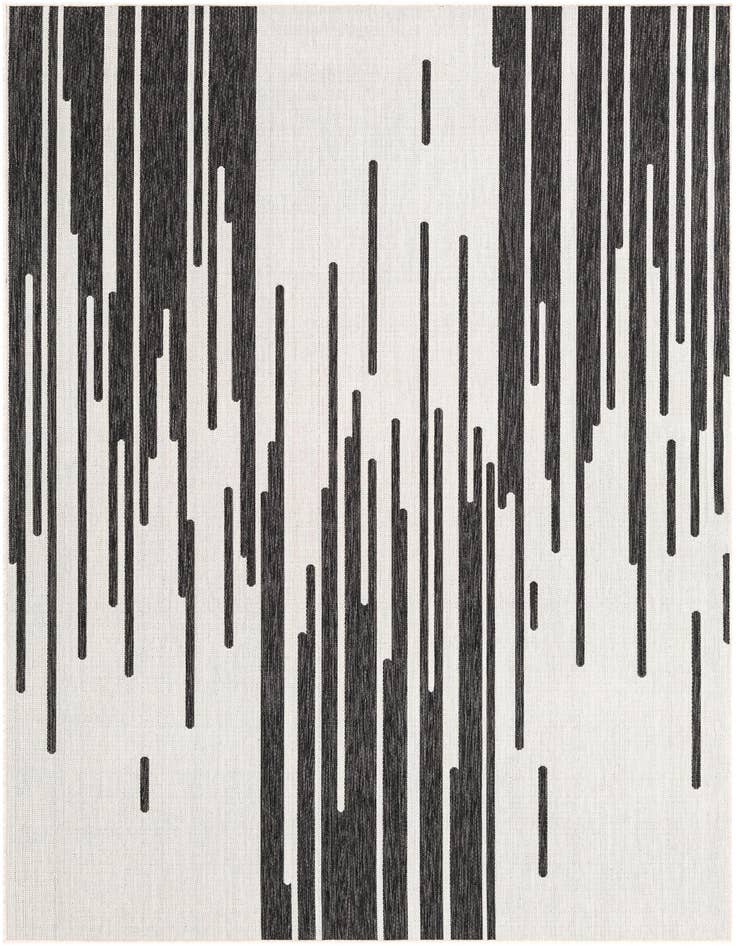 Detail image of 7' x 10' Easy-Clean Modern Indoor / Outdoor Rug