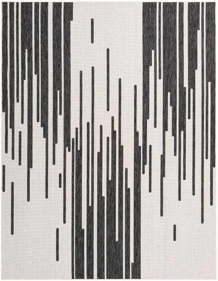 Detail image of 7' 10 x 10' Easy-Clean Modern Indoor / Outdoor Rug