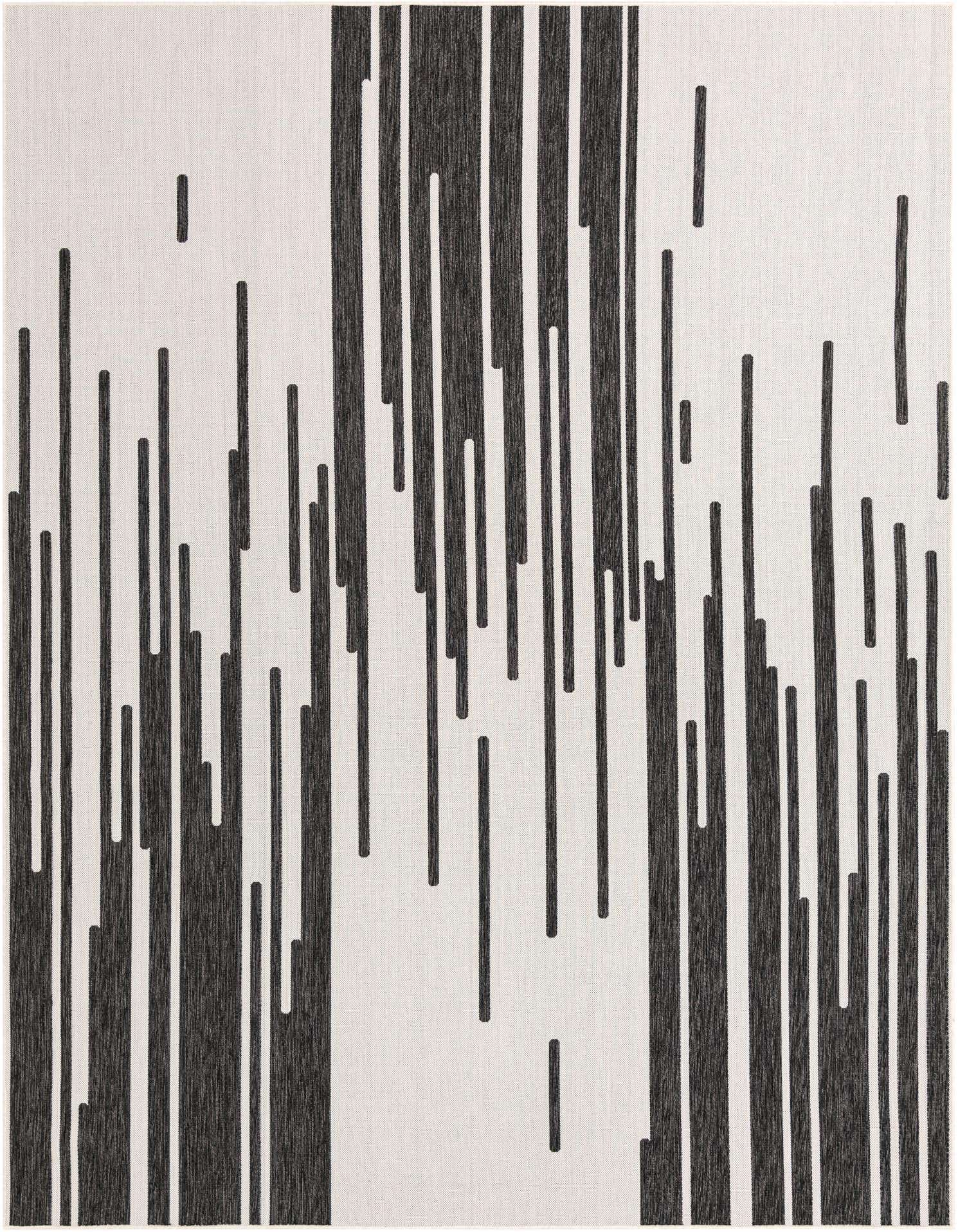 9' x 12' Easy-Clean Modern Indoor / Outdoor Rug