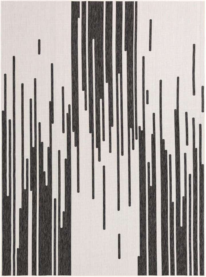 9' x 12' Easy-Clean Modern Indoor / Outdoor Rug