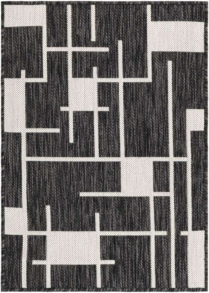 2' x 3' Easy-Clean Modern Indoor / Outdoor Rug