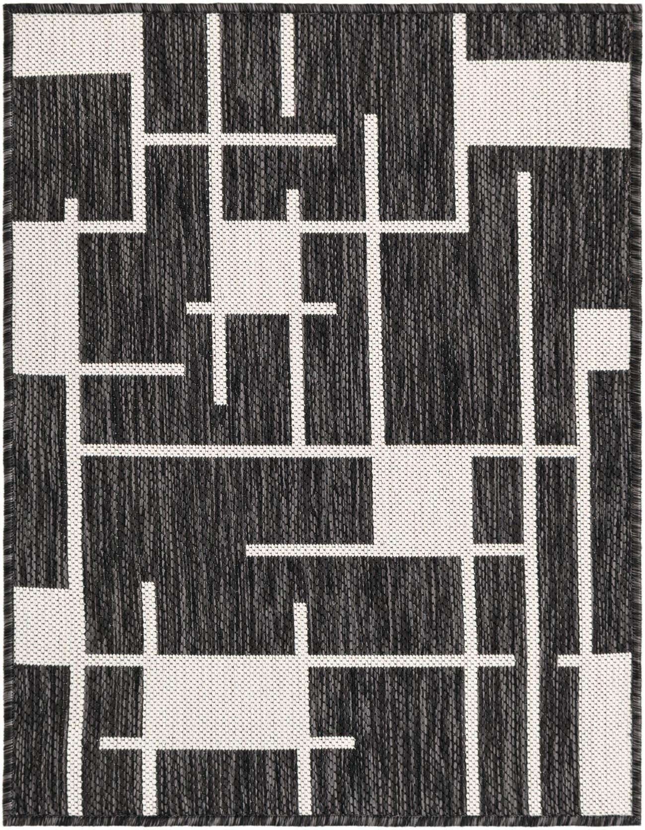 2' x 3' Easy-Clean Modern Indoor / Outdoor Rug
