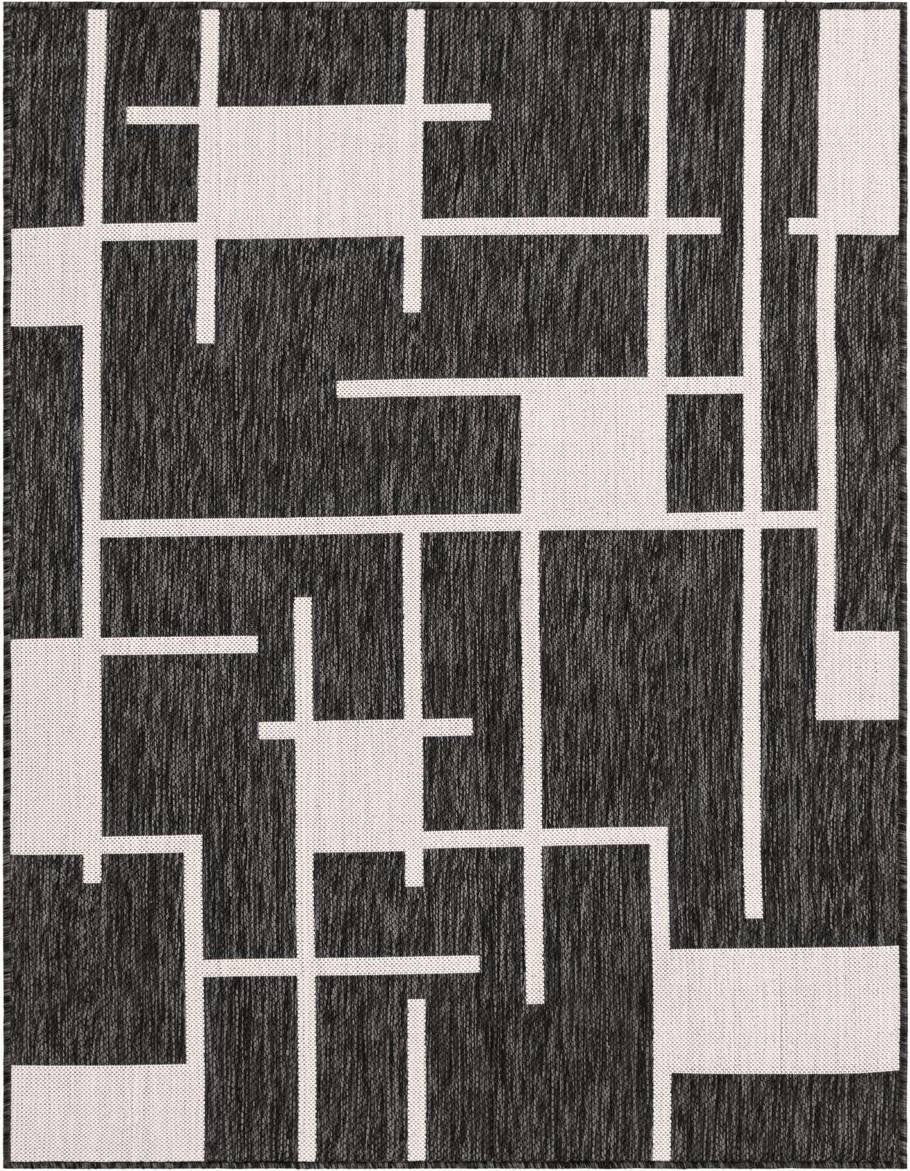4' x 6' Easy-Clean Modern Indoor / Outdoor Rug