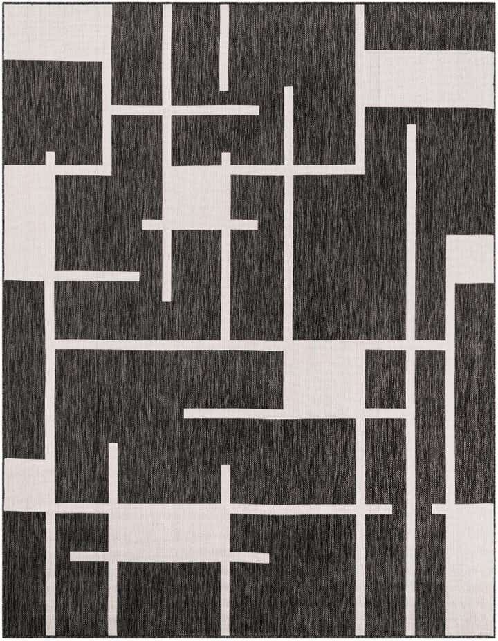 7' 10 x 10' Easy-Clean Modern Indoor / Outdoor Rug
