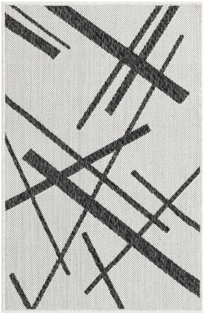 2' x 3' Easy-Clean Modern Indoor / Outdoor Rug