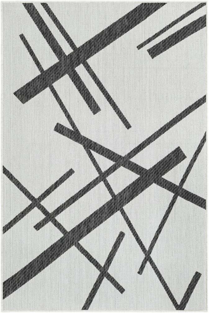 4' x 6' Easy-Clean Modern Indoor / Outdoor Rug