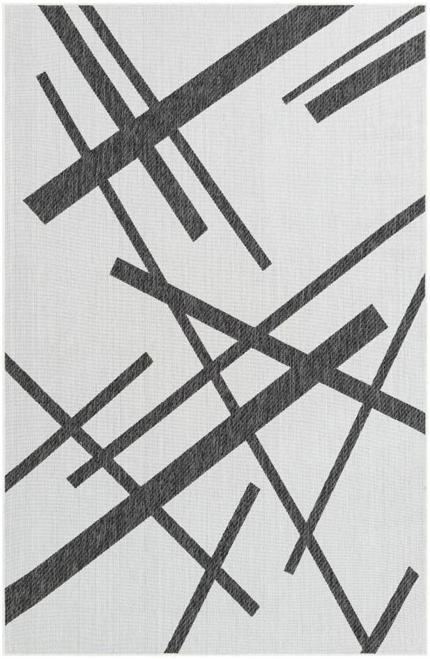 Detail image of 6' x 9' Easy-Clean Modern Indoor / Outdoor Rug