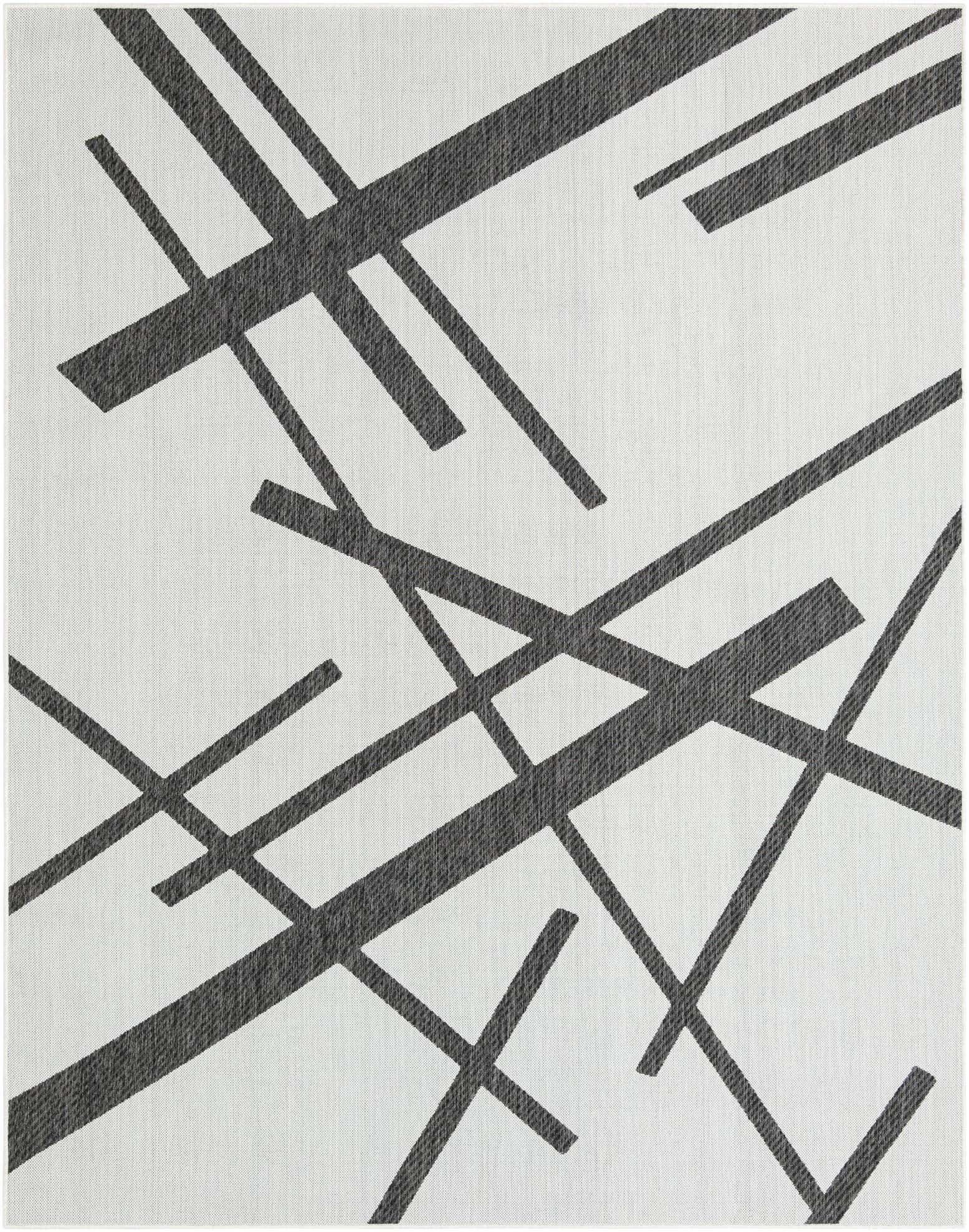 7' 10 x 10' Easy-Clean Modern Indoor / Outdoor Rug