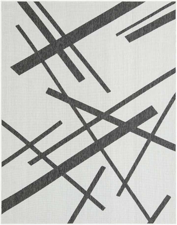 7' 10 x 10' Easy-Clean Modern Indoor / Outdoor Rug