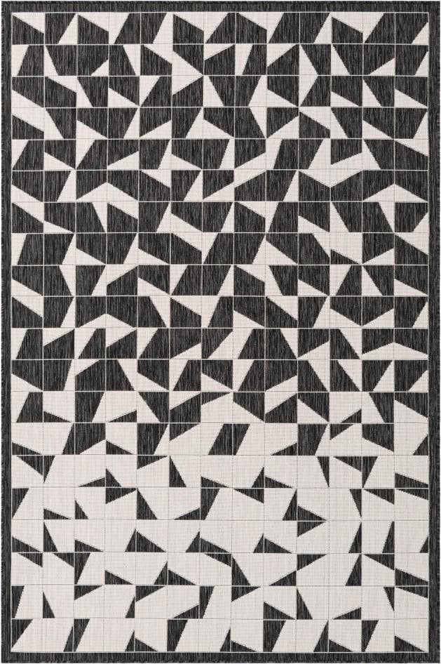 Detail image of 6' x 9' Easy-Clean Modern Indoor / Outdoor Rug