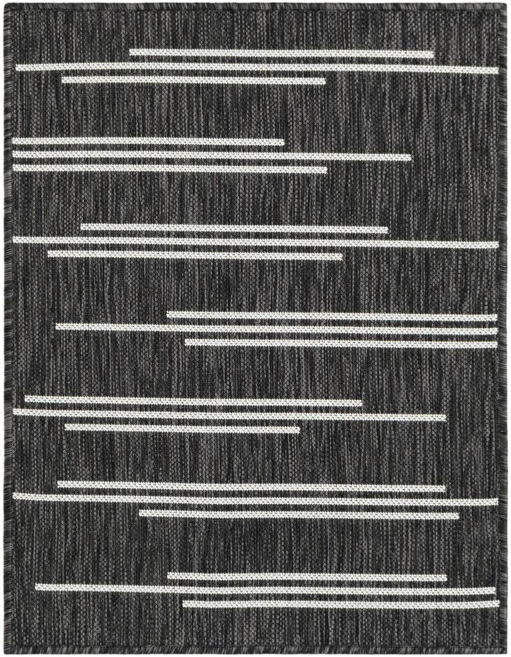 Detail image of 2' x 3' Easy-Clean Modern Indoor / Outdoor Rug