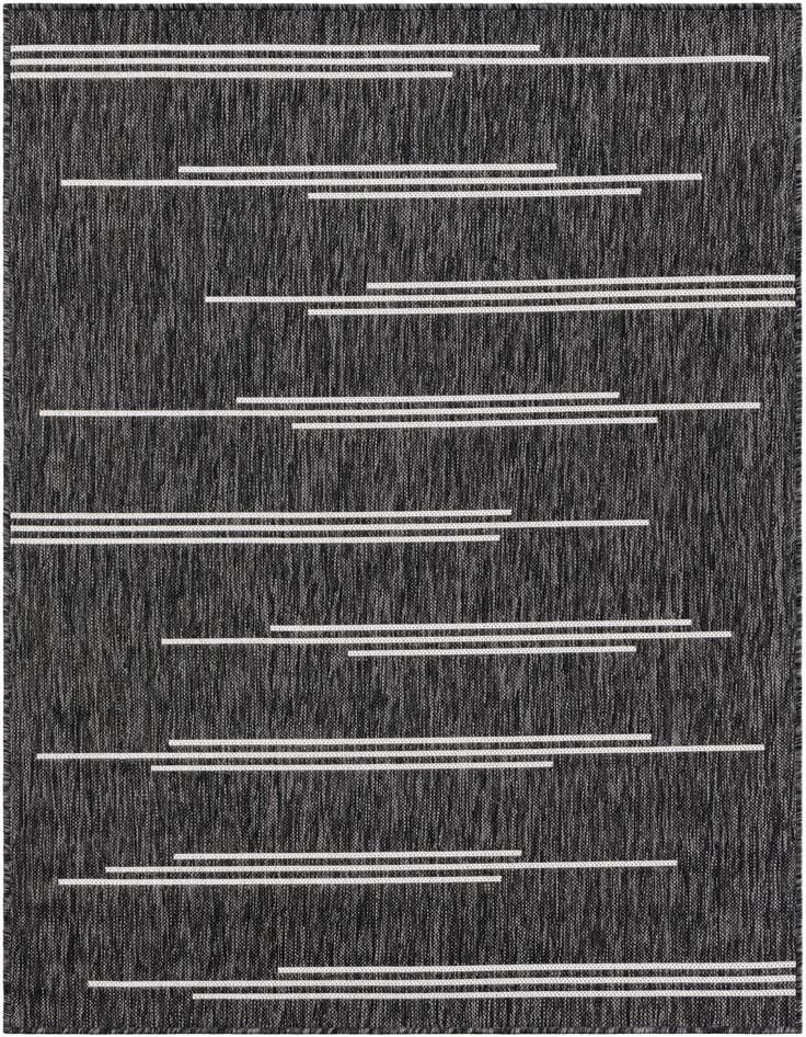 Detail image of 4' x 6' Easy-Clean Modern Indoor / Outdoor Rug