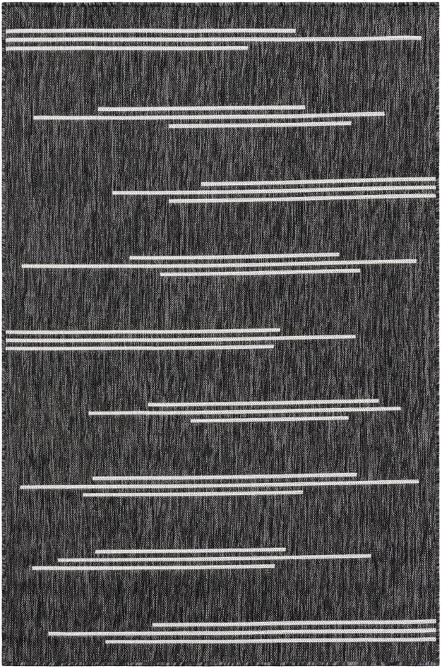 Detail image of 4' x 6' Easy-Clean Modern Indoor / Outdoor Rug