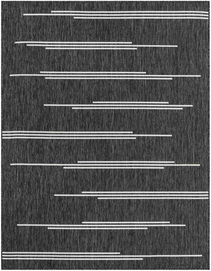 Detail image of 5' 3 x 8' Easy-Clean Modern Indoor / Outdoor Rug