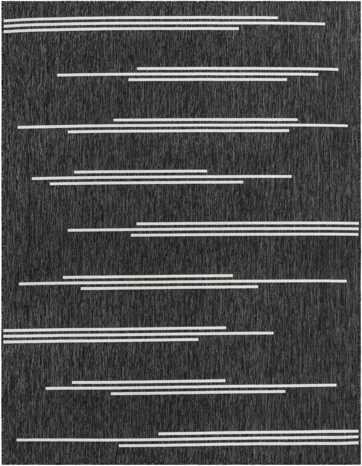 Detail image of 6' x 9' Easy-Clean Modern Indoor / Outdoor Rug