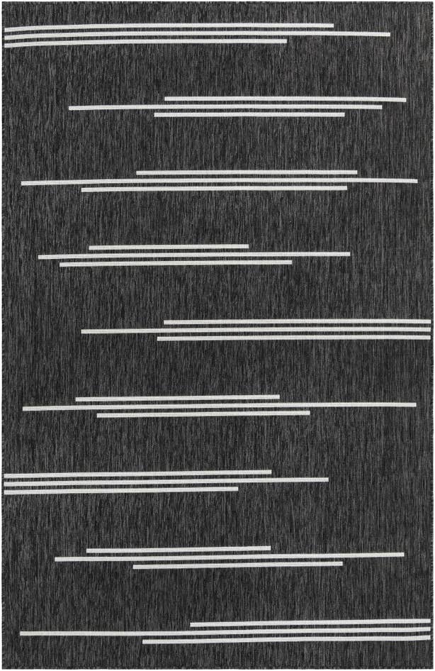 Detail image of 6' x 9' Easy-Clean Modern Indoor / Outdoor Rug