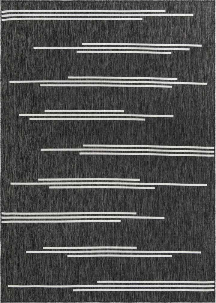 7' x 10' Easy-Clean Modern Indoor / Outdoor Rug