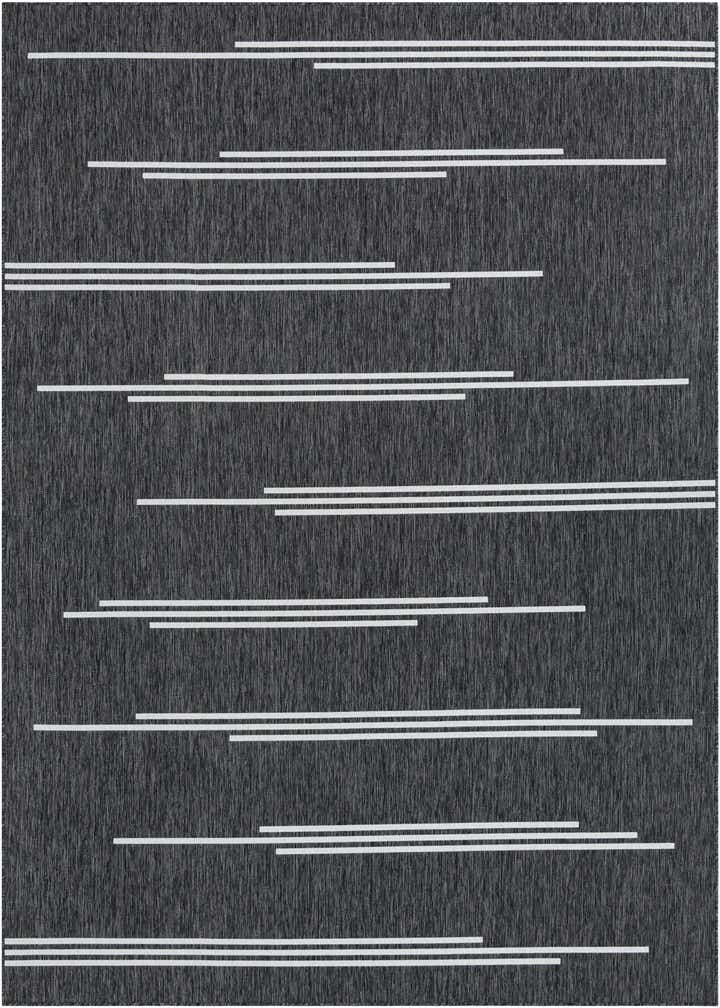 9' x 12' Easy-Clean Modern Indoor / Outdoor Rug