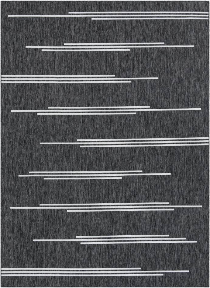 Detail image of 9' x 12' Easy-Clean Modern Indoor / Outdoor Rug
