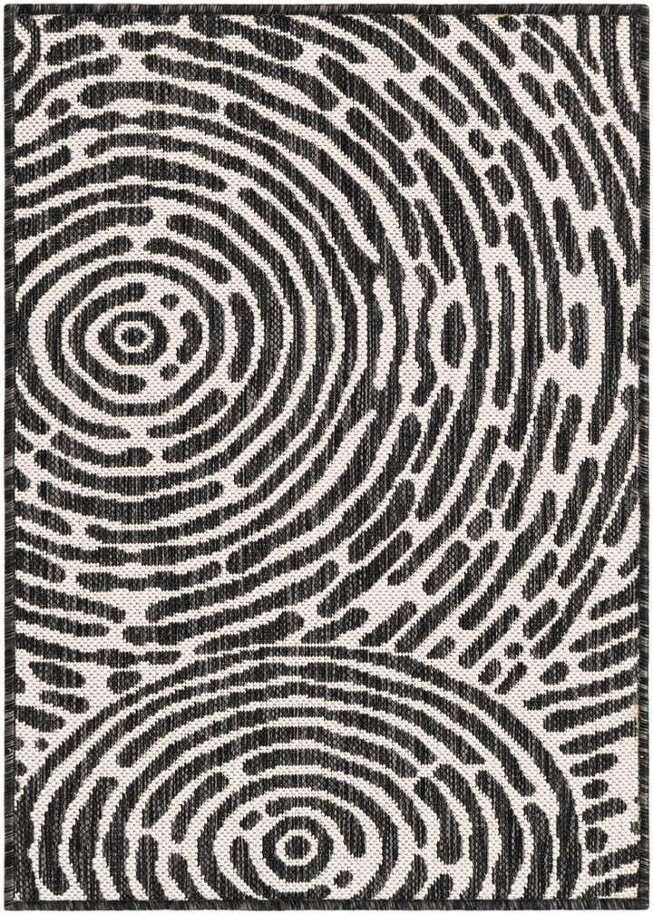 2' x 3' Easy-Clean Modern Indoor / Outdoor Rug