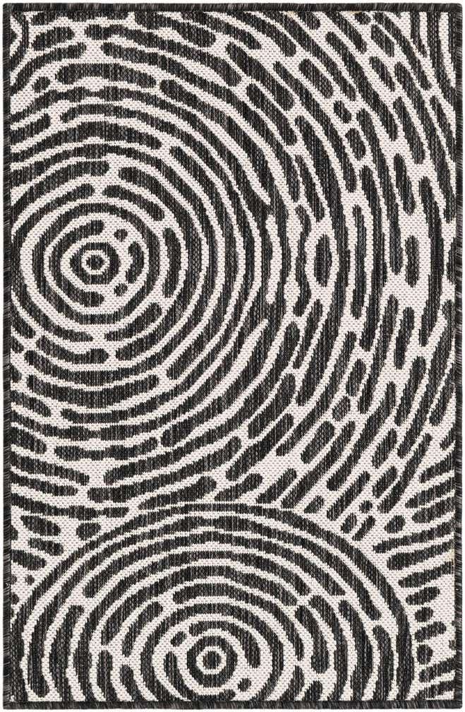 2' x 3' Easy-Clean Modern Indoor / Outdoor Rug