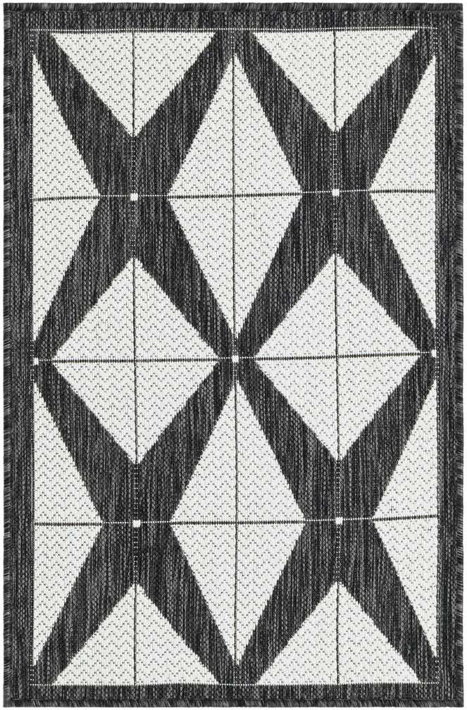2' x 3' Easy-Clean Modern Indoor / Outdoor Rug