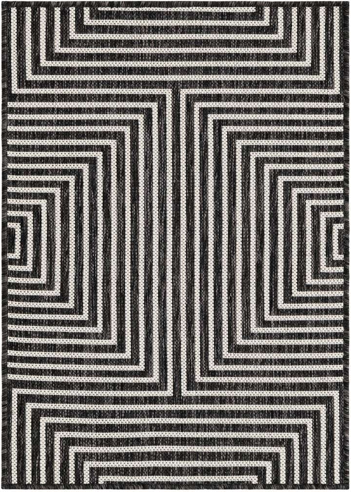 2' x 3' Easy-Clean Modern Indoor / Outdoor Rug